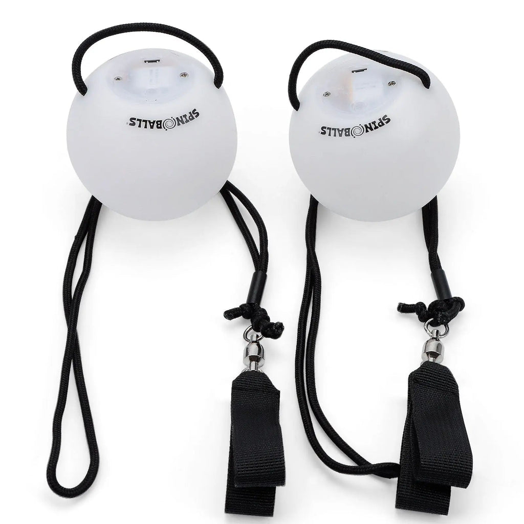 Spinballs Glow. 0 LED Rechargeable Poi Set K5