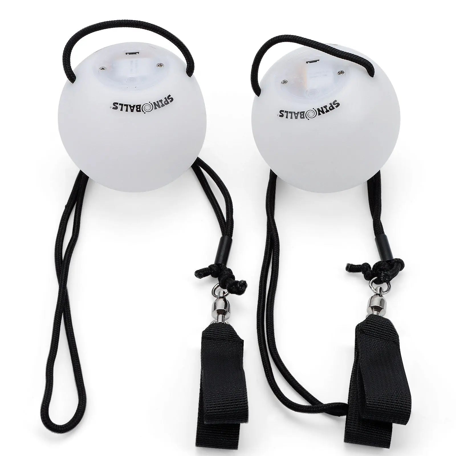 Spinballs Glow. 0 LED Rechargeable Poi Set K5