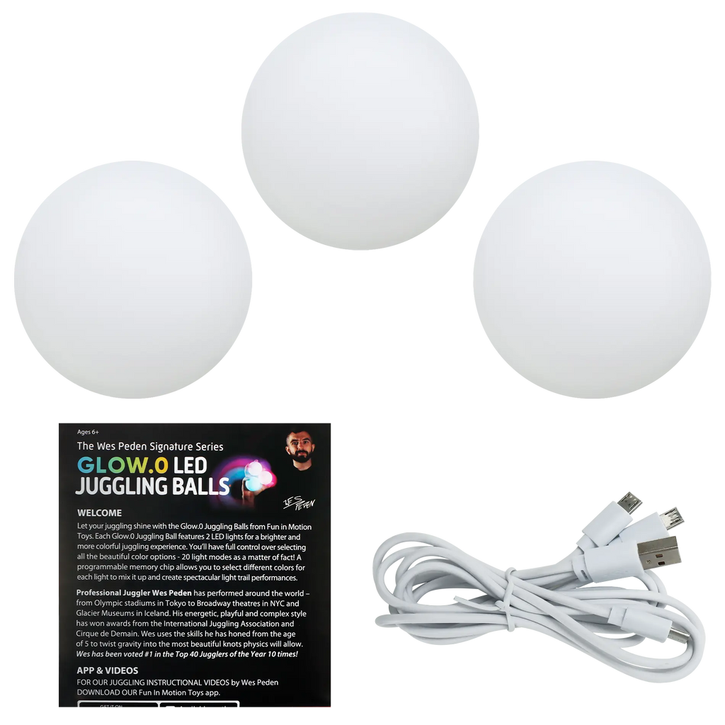Wes Peden Glow.0 Juggling Balls I0