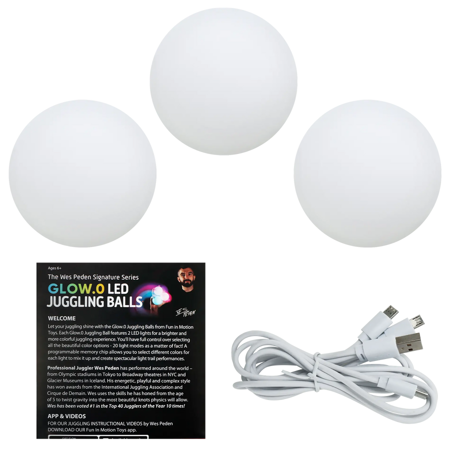 Wes Peden Glow.0 Juggling Balls I0