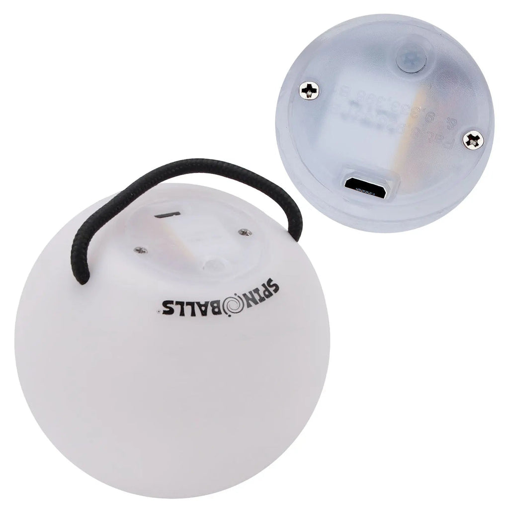 Spinballs Glow. 0 LED Rechargeable Poi Set U9