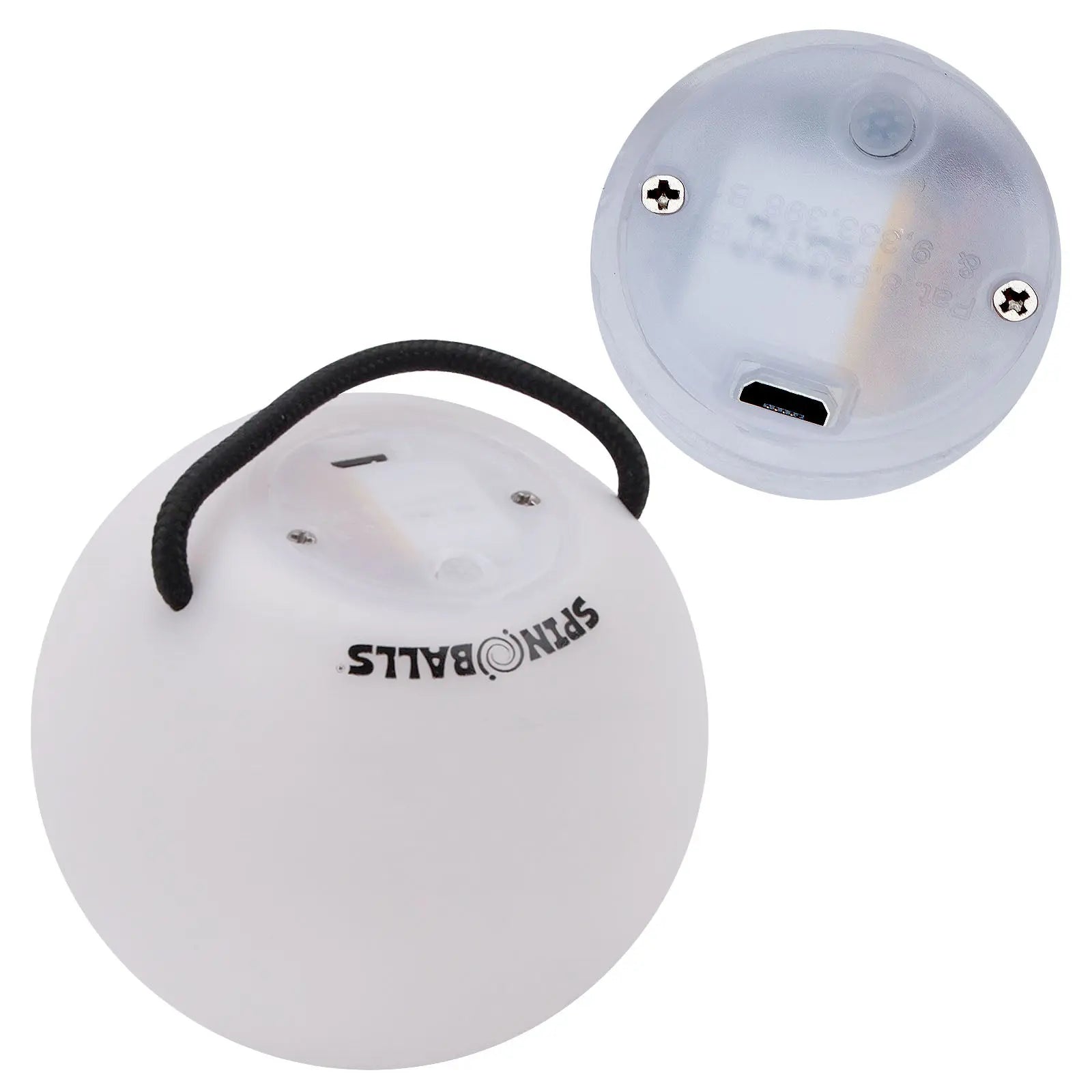 Spinballs Glow. 0 LED Rechargeable Poi Set U9