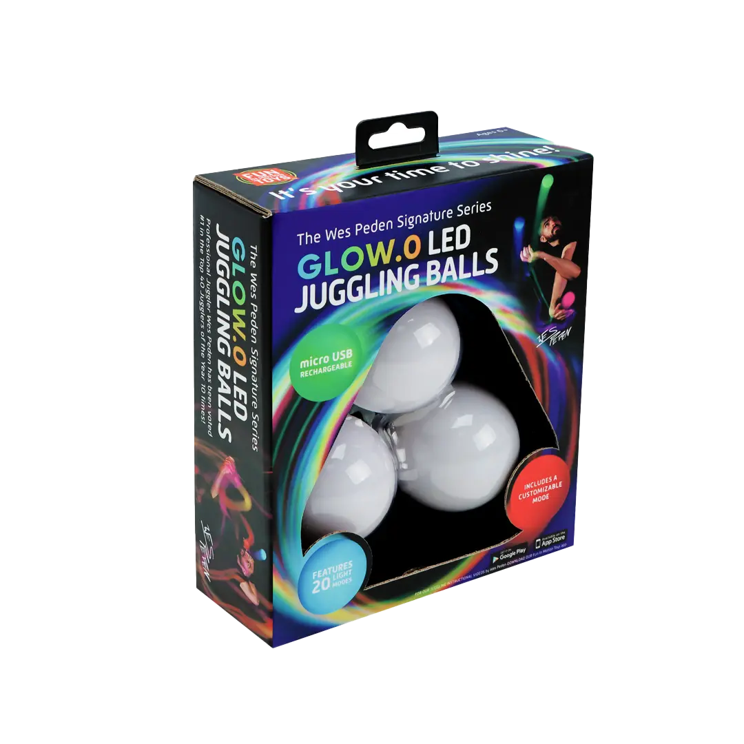 Wes Peden Glow.0 Juggling Balls I0